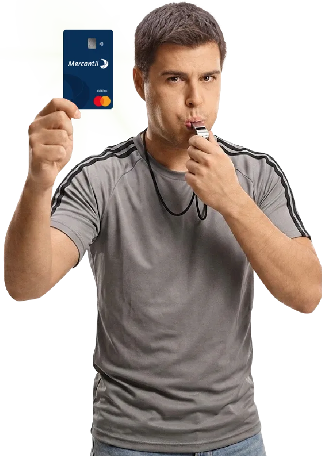 Saca tu tarjeta Mercantil